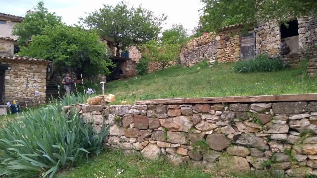 Arrivée à notre gîte du Chaloux