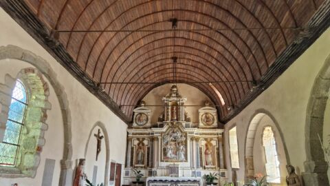 Grazay : intérieur chapelle Saint-Denis
